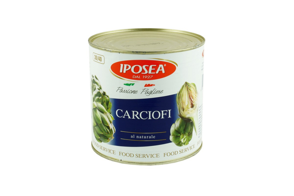 Артишоки целые натуральные ТМ IPOSEA 2,45 кг.