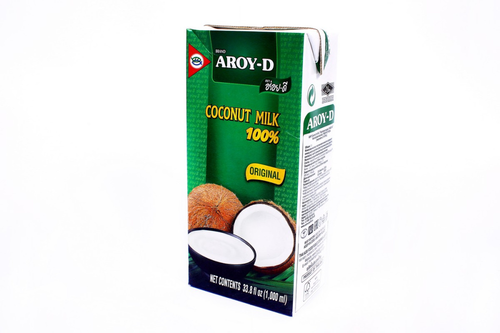 Молоко кокосовое  AROY-D 60% 1 л.
