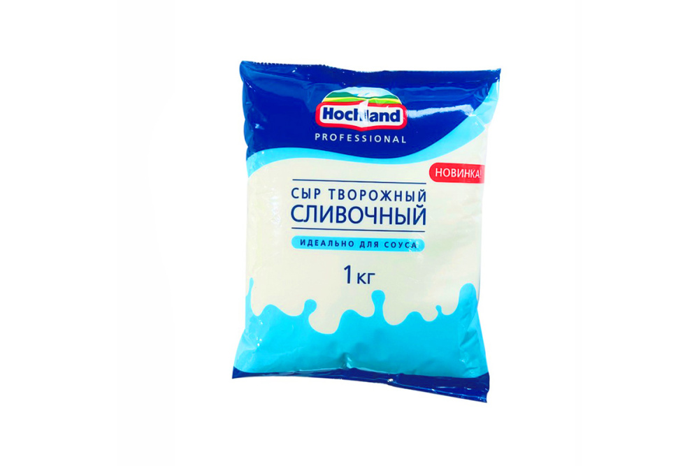 Сыр творож.сливочный Hochland Prof 1кг/кор 8шт