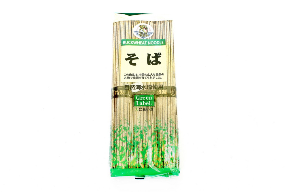 Лапша гречневая SOBA Green Label 300 г.