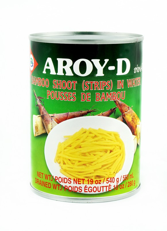 Ростки Бамбука (полоски) AROY-D 0.54 кг ж/б