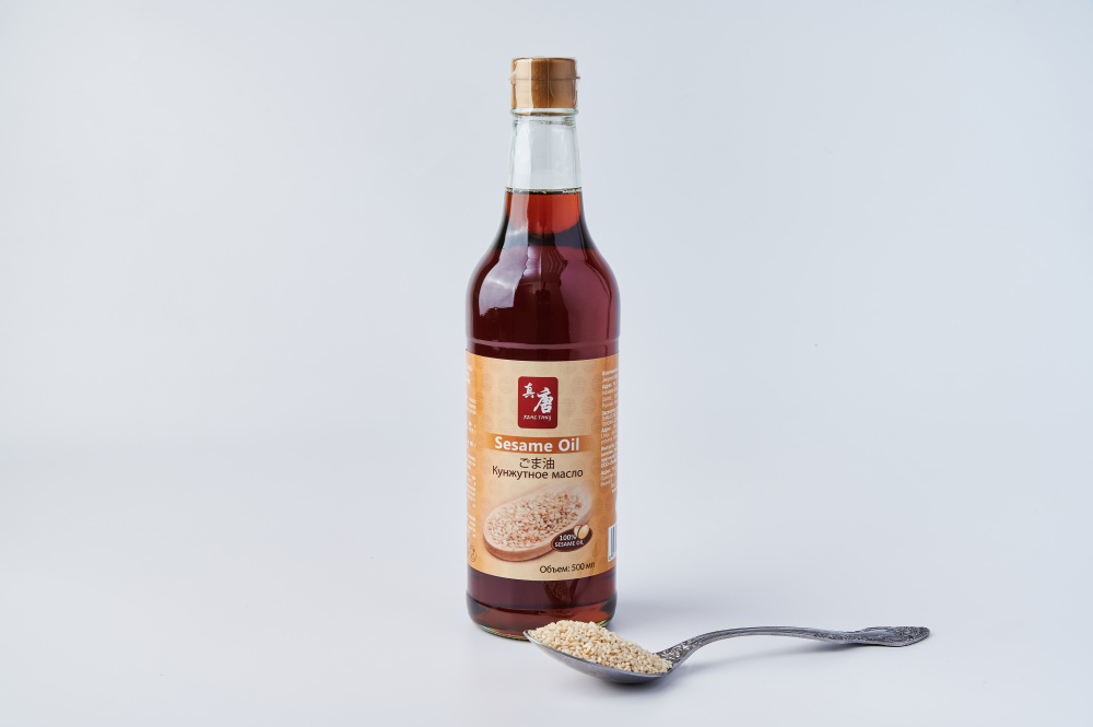 Масло кунжутное REAL TANG 500 мл. 
