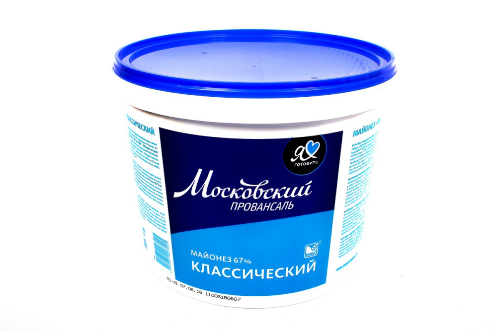 Майонез Московский Провансаль 67% 10 л.