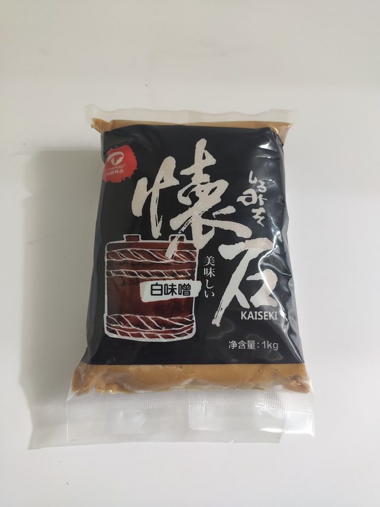 Паста соевая 1кг/10шт Shiro Miso светлая Китай