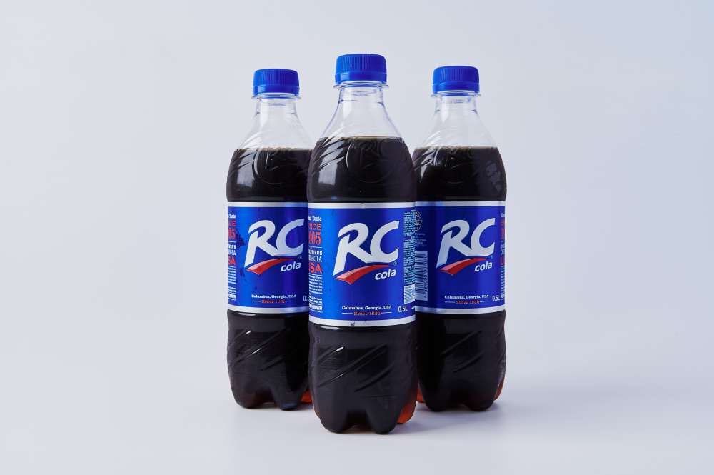 Газированный напиток RC cola 0,5 л.
