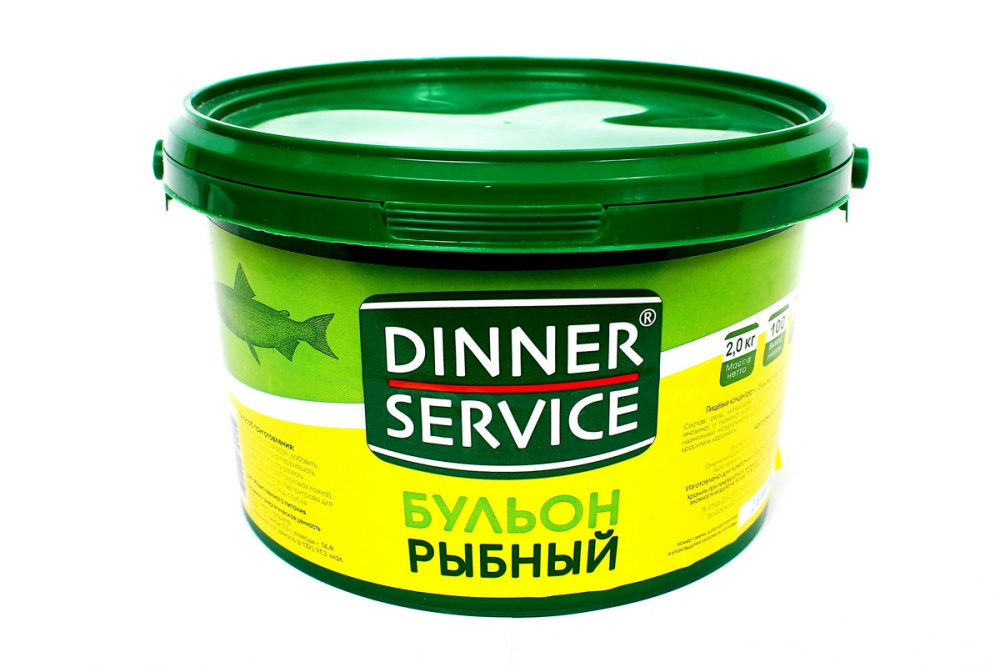 Бульон рыбный DINNER SERVISE 1,5 кг.