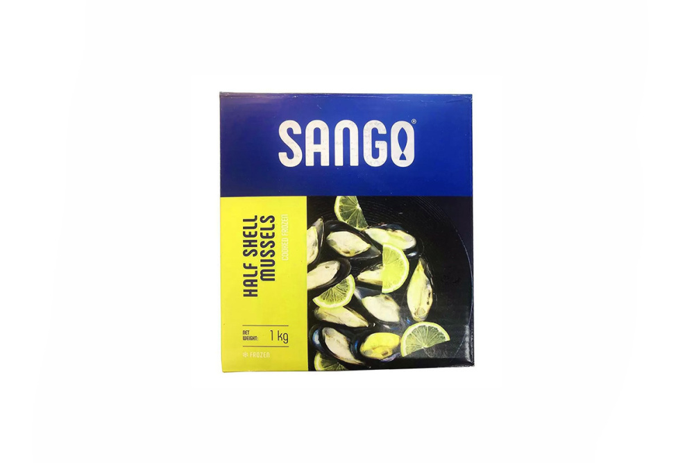 Мидии в половинке ракушки в/м 30/40 SANGO