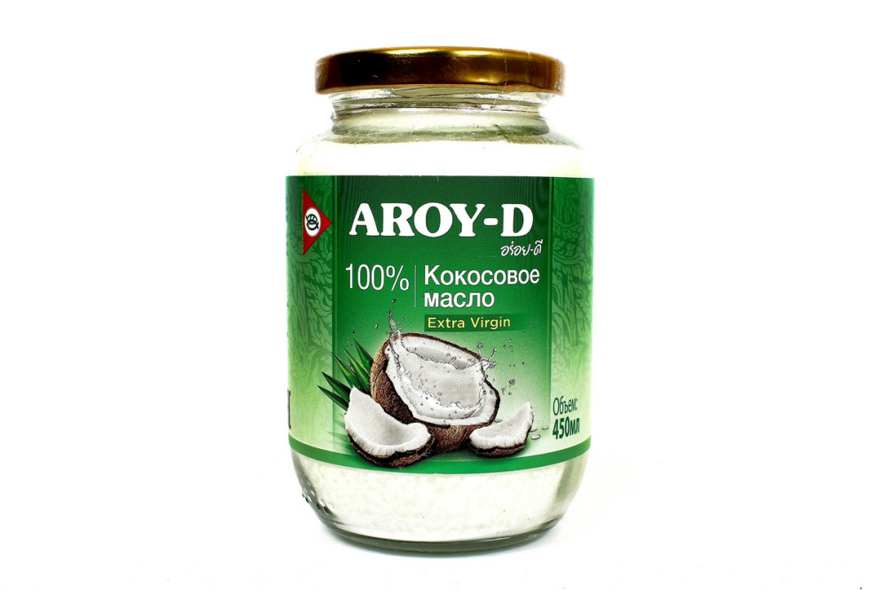 Масло Кокосовое Aroy-D 450 мл.
