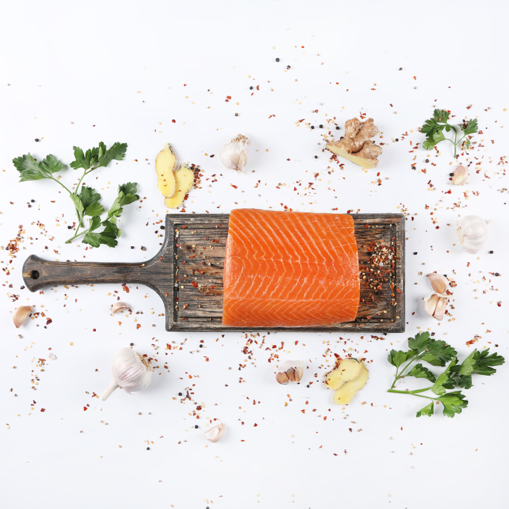 Лосось филе х/к Дикий вес