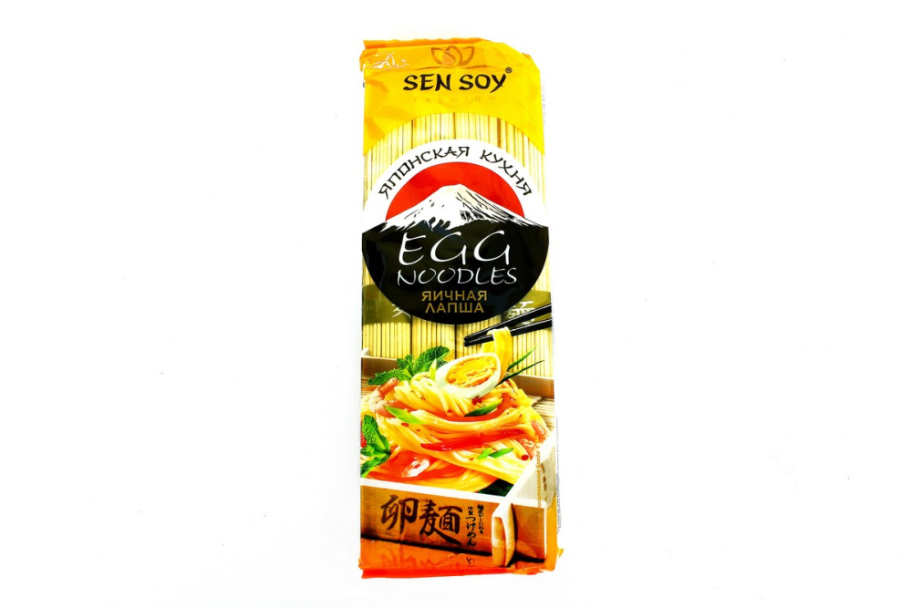 Лапша Сэнсой Премиум яичная EGG NOODLES 300 г.