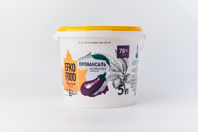 Майонез EFKO FOOD Professional 78% 5 л.