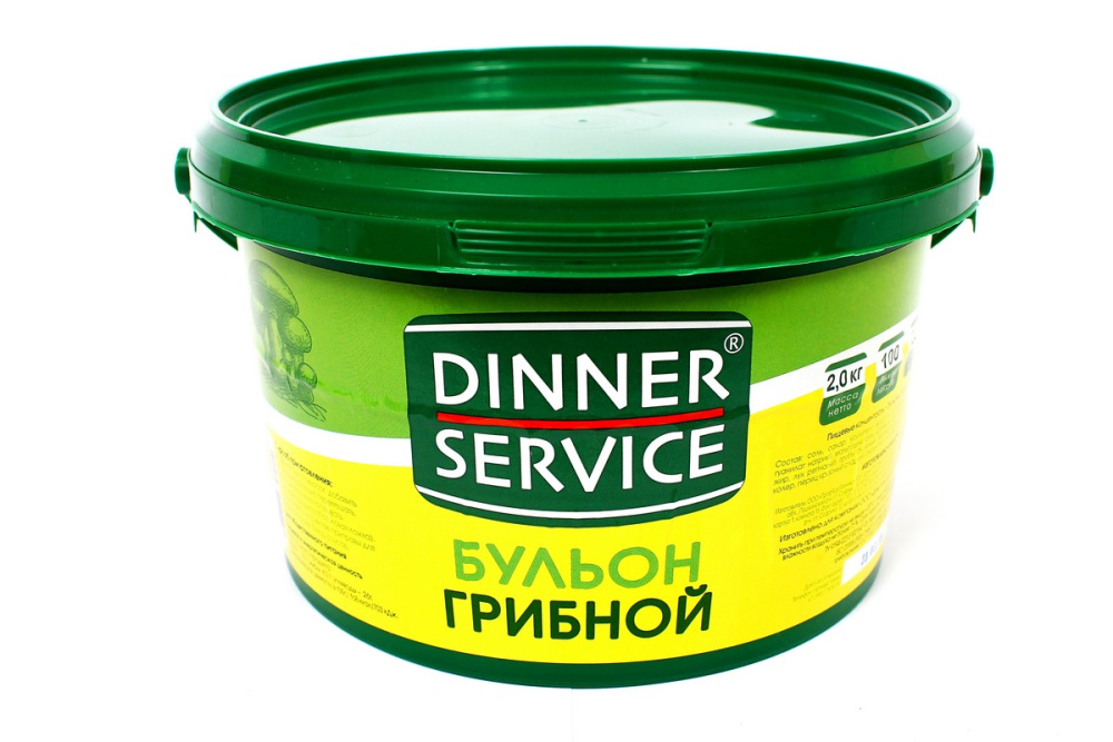 Бульон Грибной DINNER SERVISE 2 кг.