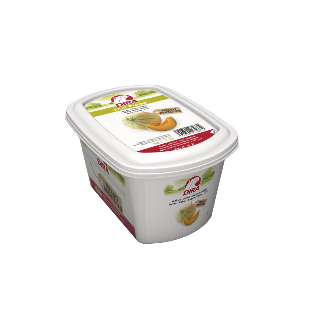 Пюре фруктовое замороженное Дыня Dira 1 кг.