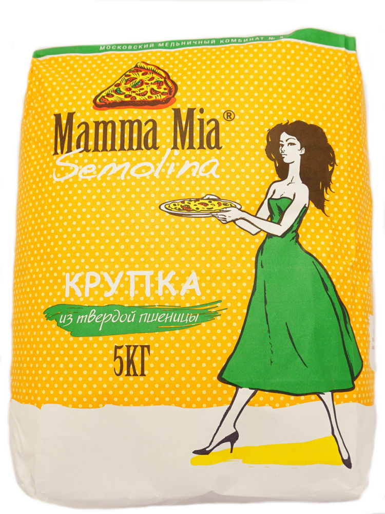 Мука макаронная в/с Mamma Mia Semola 5кг