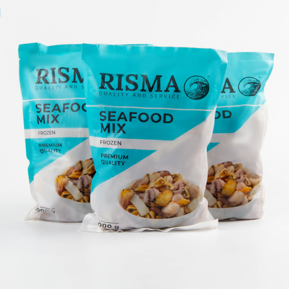 Морской коктейль мороженый ТМ RISMA 1 кг.