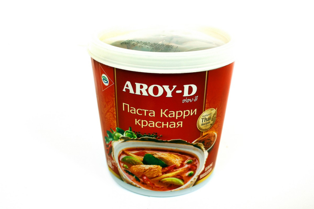 Паста Карри красная AROY-D пл/б 400гр шт.