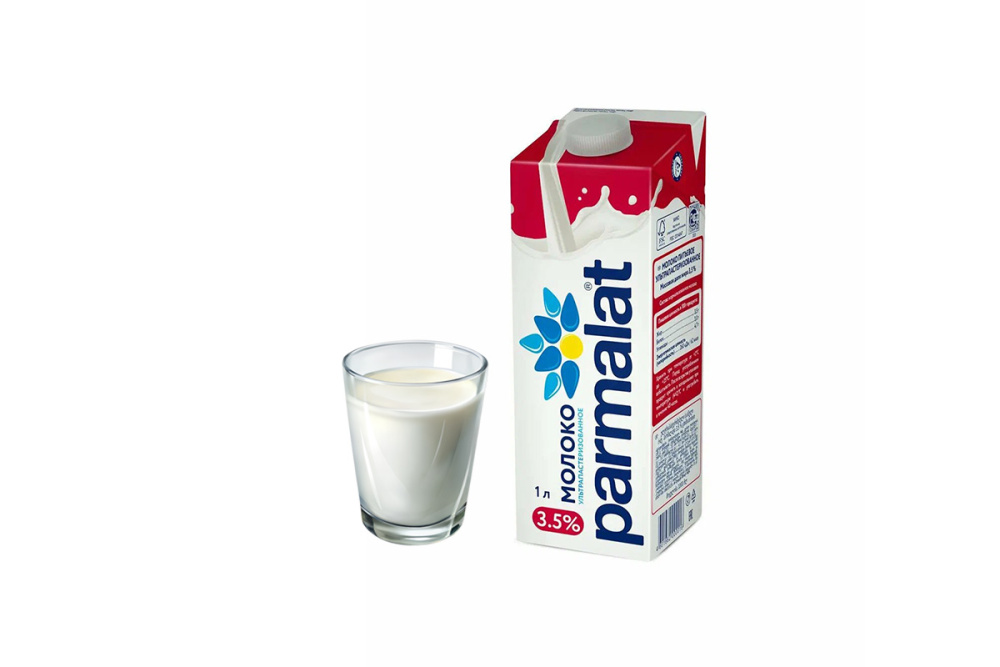 Молоко Пармалат 3,5% 1 л.