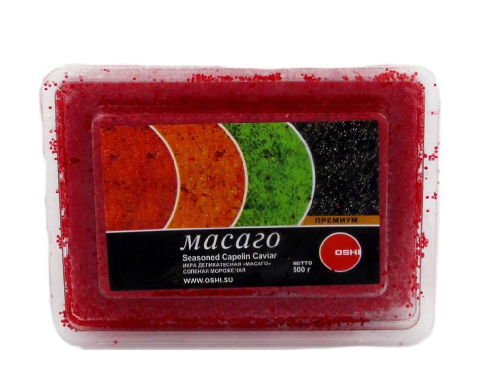 Икра Масаго OSHI красная 500 г.