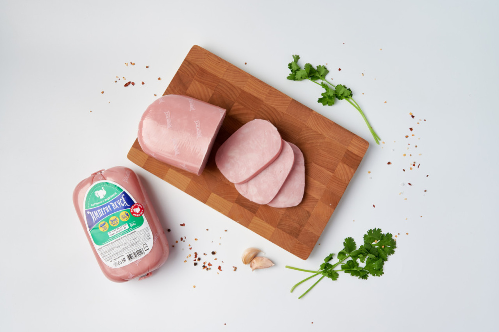 Ветчина с индейкой Империя Вкуса 800 г.