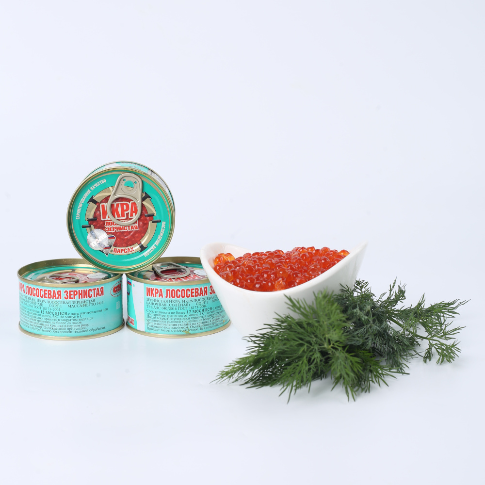 Икра лососевая ПАРСАХ 140 г.