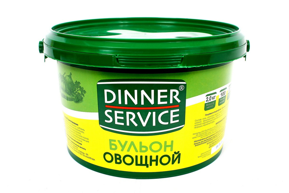 Бульон овощной DINNER SERVISE 2 кг.