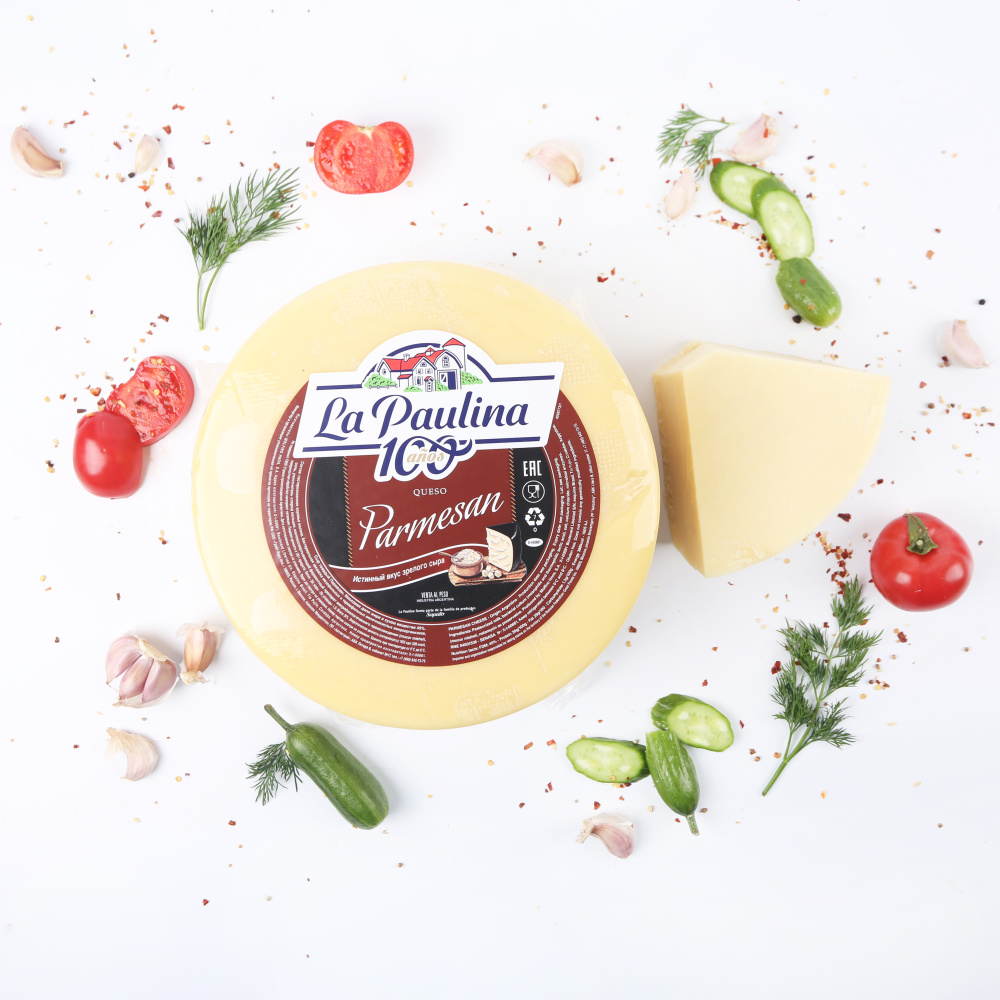 Сыр Пармезан 45% La Paulina весовой