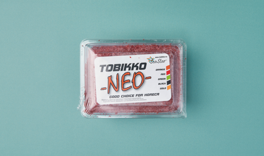 Икра Тобико Нэо №1 красная 500 г.