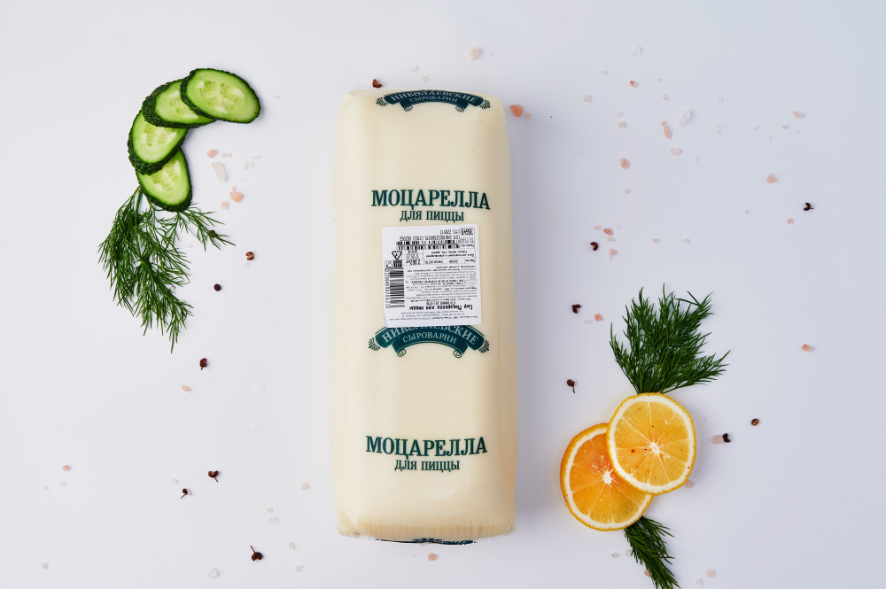 Сыр Моцарелла "Николаевская сыроварня" 40% весовой