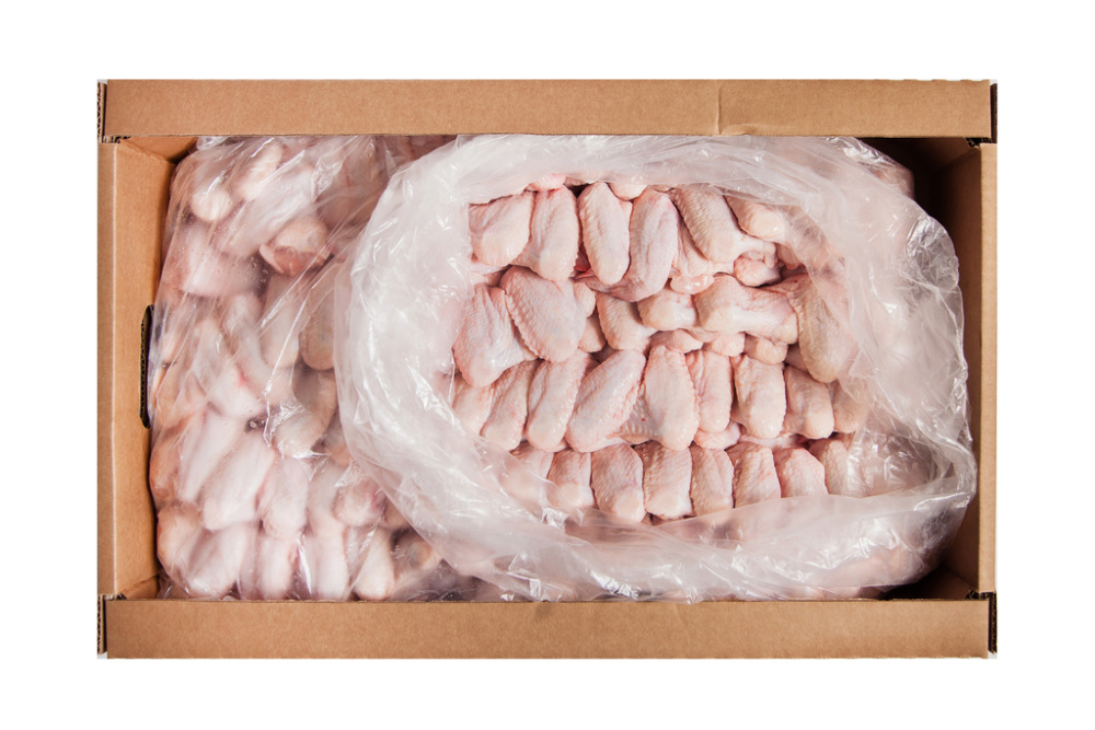 Куриное крыло две фаланги бк/ б/к РПТ Россия 1кор/20кг (2*10) 