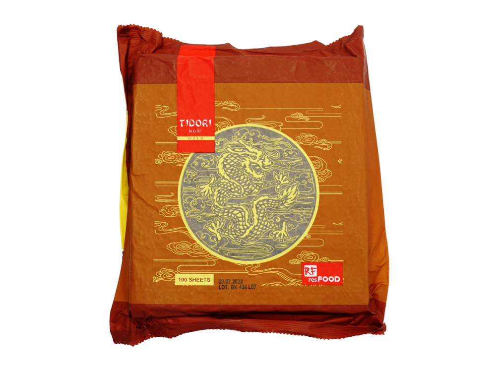Водоросли нори TIDORI 1пач/100 лист