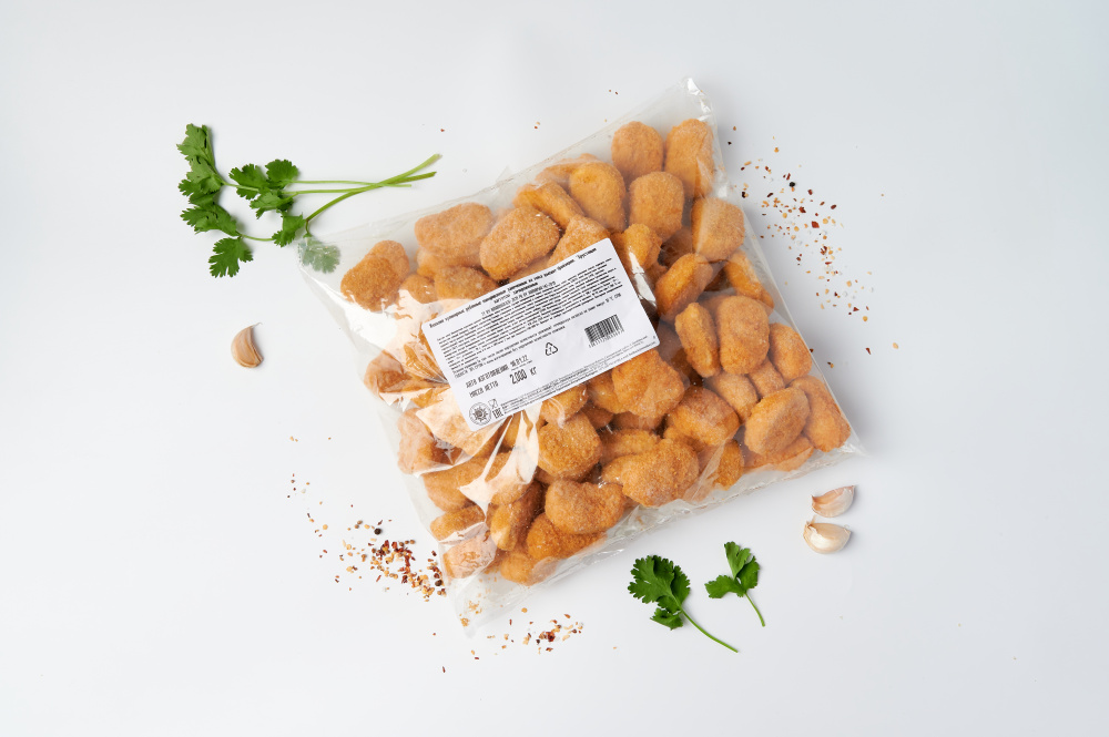 Наггетсы куриные хрустящие 2 кг.