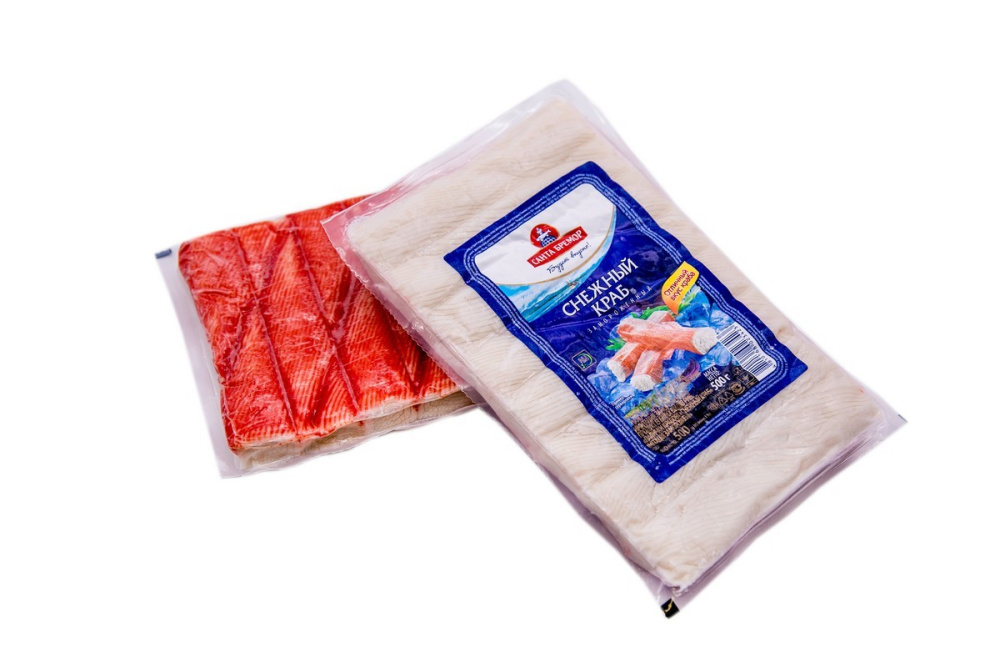 Крабовые палочки "Снежный краб" (сурими) Санта-Бремор 500 г.
