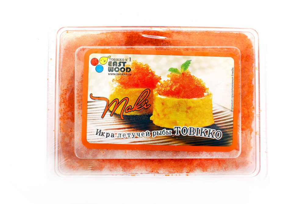 Икра Тобико Маки оранжевая 500 г.