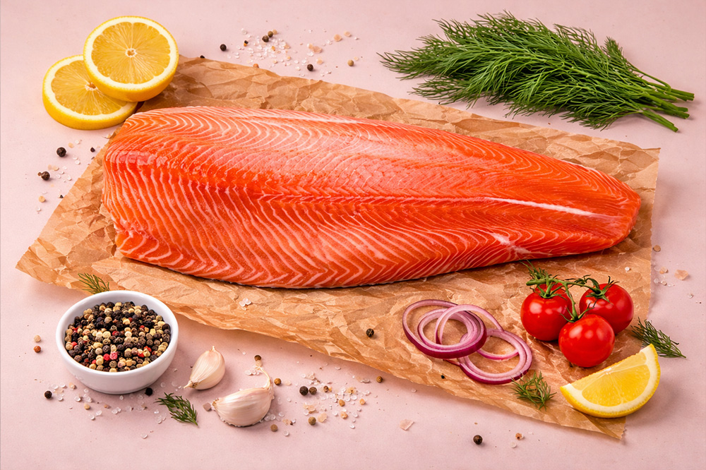 Лосось г/к вес