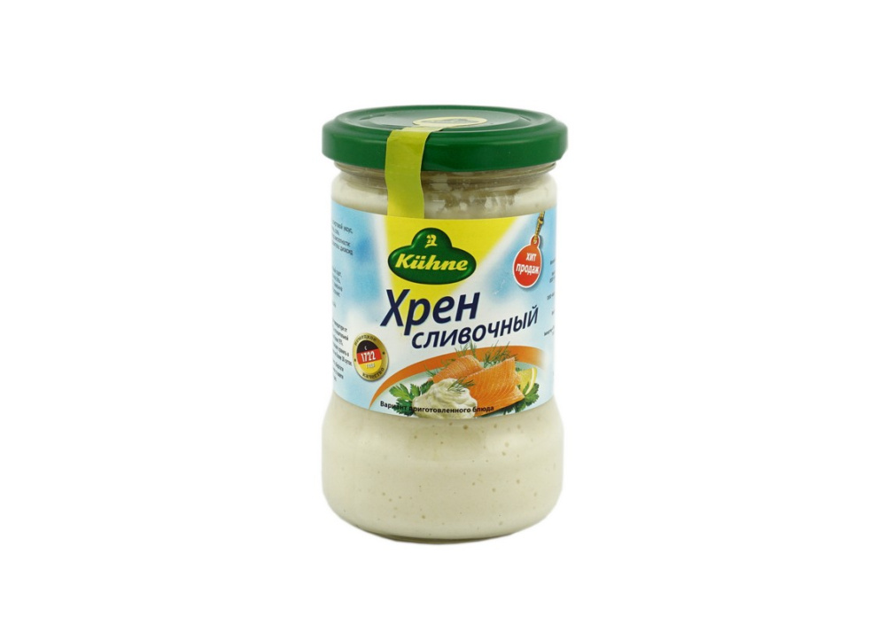 Хрен сливочный Kuhne 250 г.