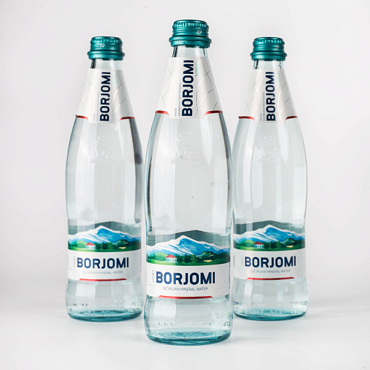 Фото Минеральная вода Боржоми (Borjomi) 0,5 л.