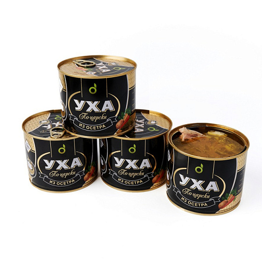 Фото Уха из осетра по-царски ТМ Эко Фуд 530 г.