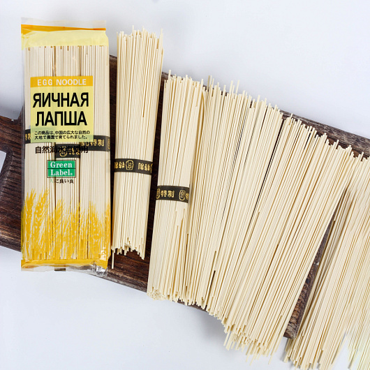 Фото Лапша яичная Green Label 300 г.