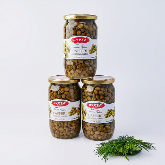 Фото Каперсы "Пунтина Лакримелла" в уксусе 690 г.