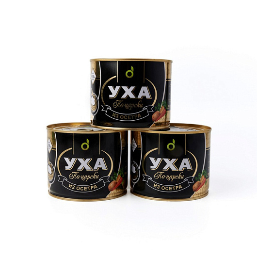 Фото Уха из осетра по-царски ТМ Эко Фуд 530 г.