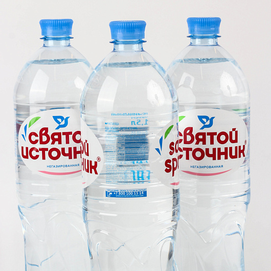 Фото Питьевая вода «Святой Источник» 1,5 л без газа