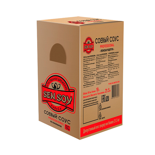 Фото Соус соевый Сэнсой PROFESSIONAL 19л (Bag in Box)