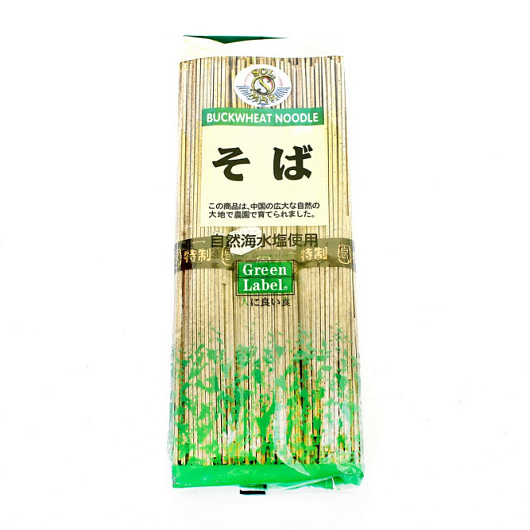 Фото Лапша гречневая SOBA Green Label 300 г.