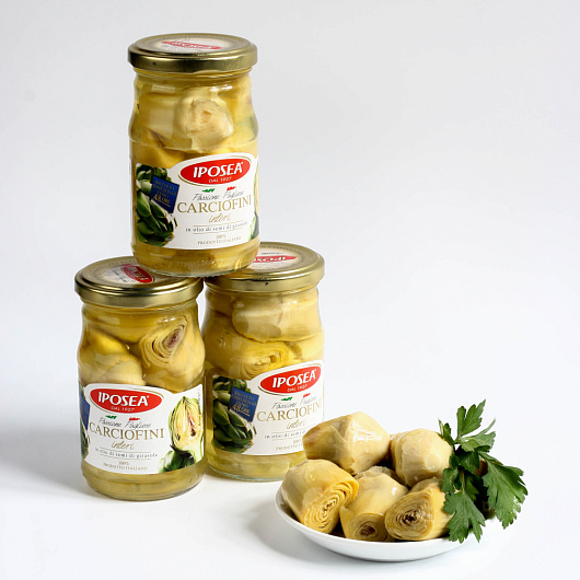 Фото Артишоки по-римски IPOSEA 290 мл.