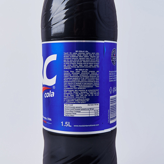 Фото Газированный напиток RC cola 1,5 л