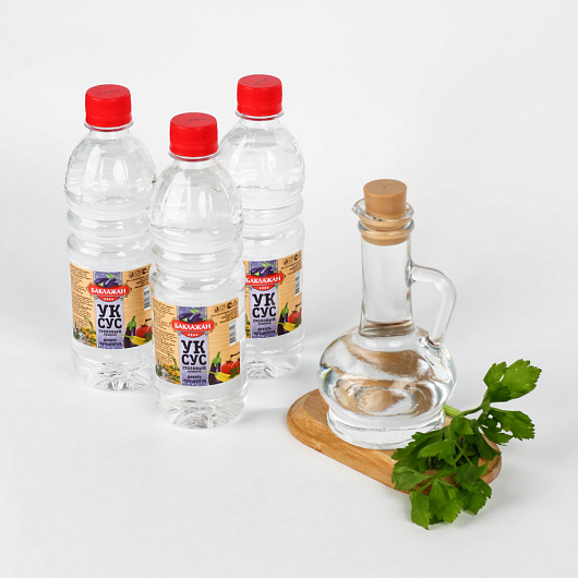 Фото Уксус Баклажан Столовый 9% 500 мл.