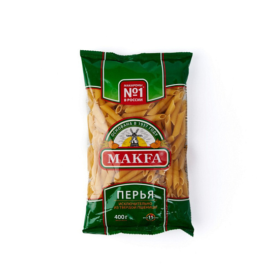 Фото Макароны MAKFA Перья 400 г.