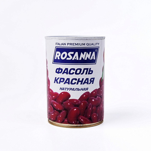 Фото Фасоль Rosanna красная натуральная 400 г.