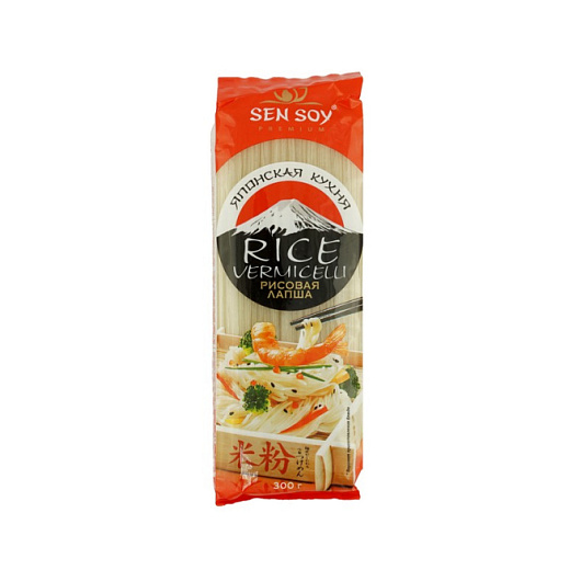 Фото Лапша Сэнсой рисовая RICE VERMICELLI 300гр
