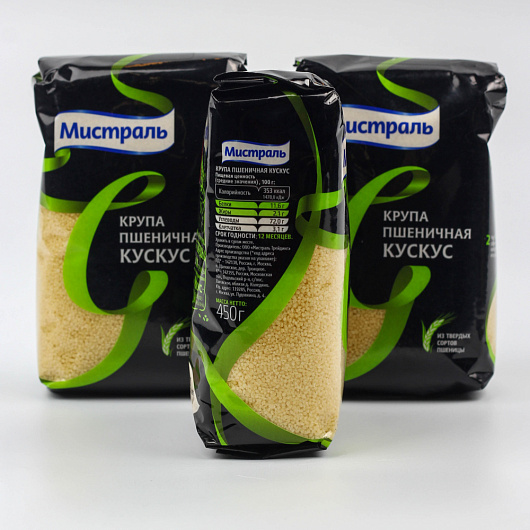 Фото Крупа кускус Мистраль 450 г. 